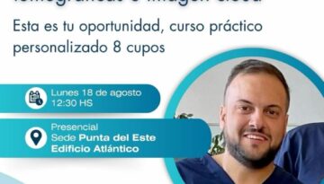 Nueva fecha del curso gratuito de método para interpretar tomografías e imagen cloud, se llevará